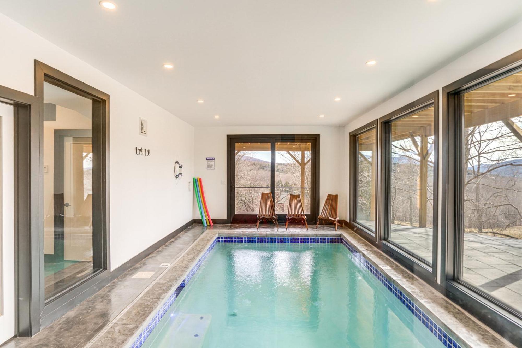 Custom Windham Mtn Villa With Pool, Theater And Views! Esterno foto